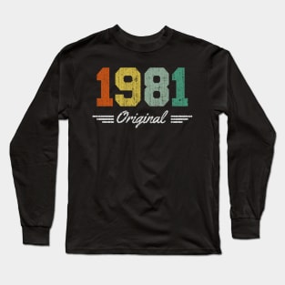 1981 original Long Sleeve T-Shirt